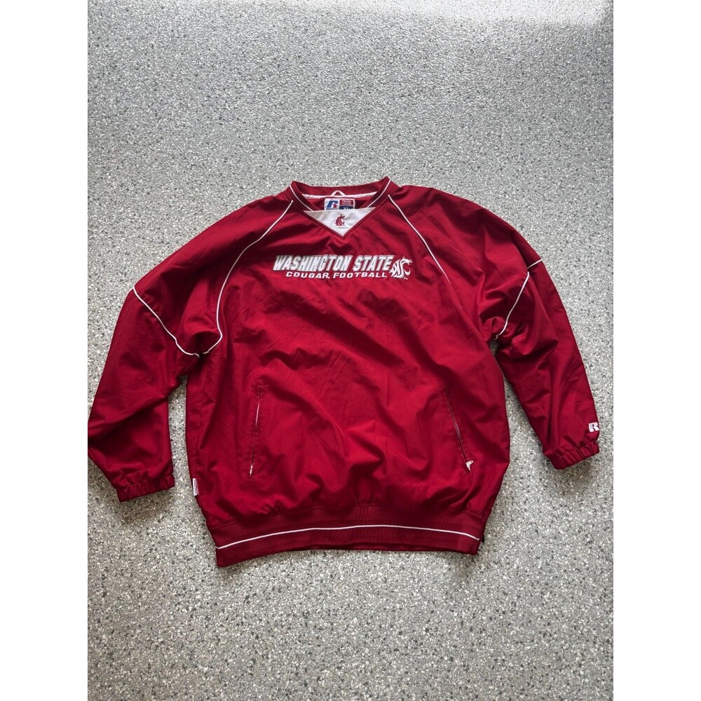 Washington State Cougars Football Russell Track Suit size XL Vintage 90s 00s